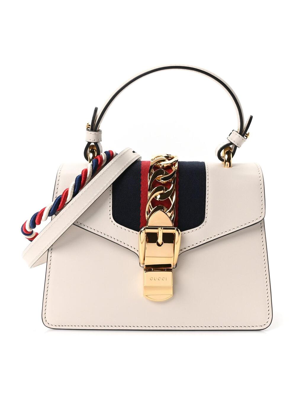 Gucci Calfskin Mini Sylvie Top Handle #373397G89B